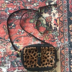 Clare V Midi Sac in Leopard